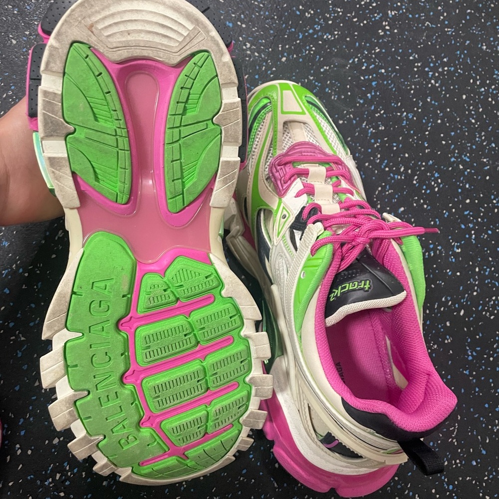 Balenciaga Multicolor Chunky Sneakers - Picture 5 of 6